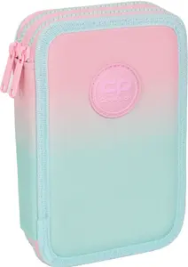 Penál 2-komorové s vybavením Coolpack Jumper 2 gradient strawberry
