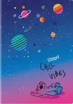 Sešit A4 60 l. čtverečkovaný Disney černý Stitch vzor 1
