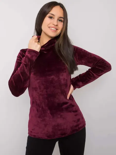 Blouse-LK-BZ-508410.07P-burgundy