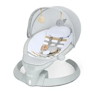 INGENUITY Lehátko s hojdaním a vibráciou Bounce & Sway – Pebble Shore™, 0m+