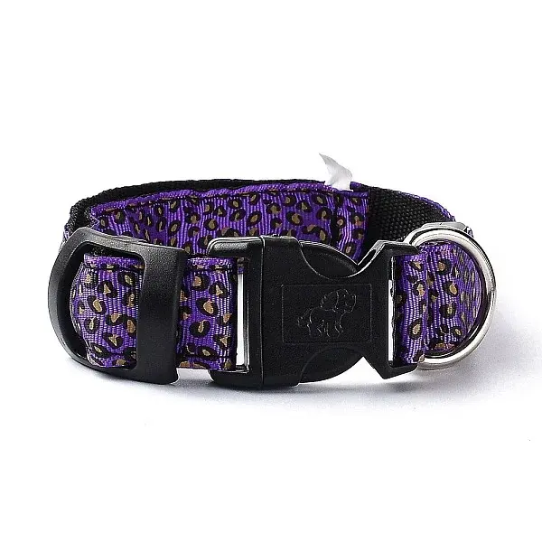 Adjustable Polyester LED Dog Collar