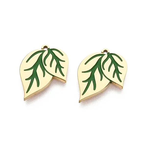304 Stainless Steel Enamel Pendants