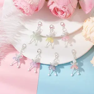 Flower Angel Acrylic Pendant Decorations