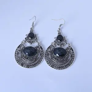 Bohemian Style Teardrop Alloy Dangle Earrings