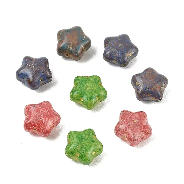 Picasso Baking Paint Glass Beads