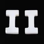 Natural Freshwater Shell Letter Charms