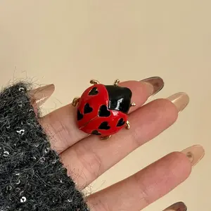 Brass Enamel Finger Rings