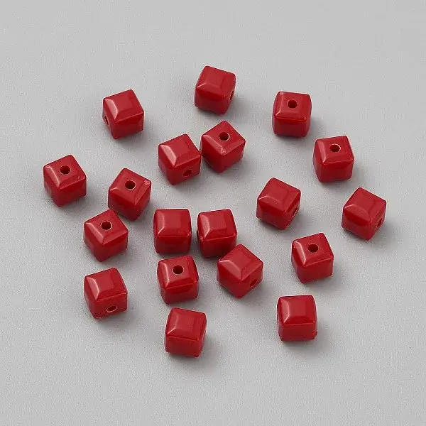 Opaque Acrylic Beads