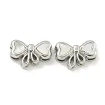 Brass Pave Shell Bowknot Multi-Strand Links