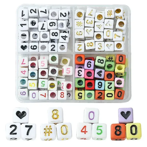 Opaque Acrylic Beads