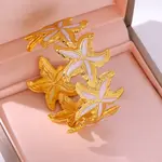 304 Stainless Steel Enamel Cuff Bangles for Women