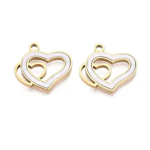 304 Stainless Steel Enamel Pendants