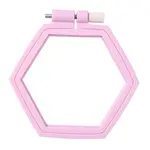 Adjustable ABS Plastic Hexagon Embroidery Hoops