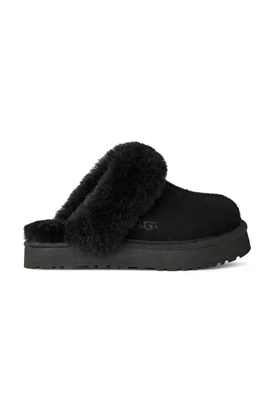 UGG  Dětské semišové papuče  DISQUETTE