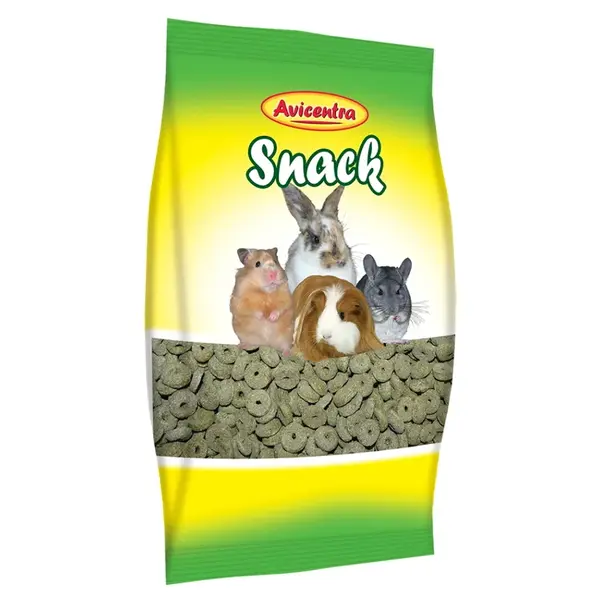 AVICENTRA Kroužky s Vojtěškou pro Hlodavce 250 g