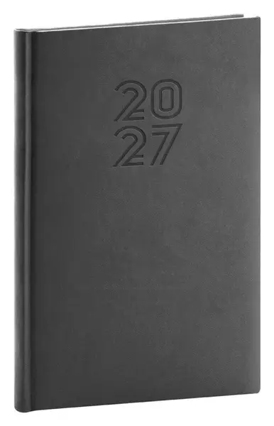 Týdenní diář Aprint 2027 černý