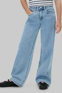 Calvin Klein Jeans  wide leg džíny dětské Wide leg