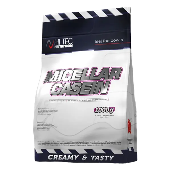 HiTec Nutrition Micellar Casein 1000g - vanilka