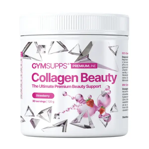 Gymsupps Collagen Beauty 120g - jahoda