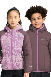 Jack Wolfskin  oboustranná bunda dětská ZENON TWIST