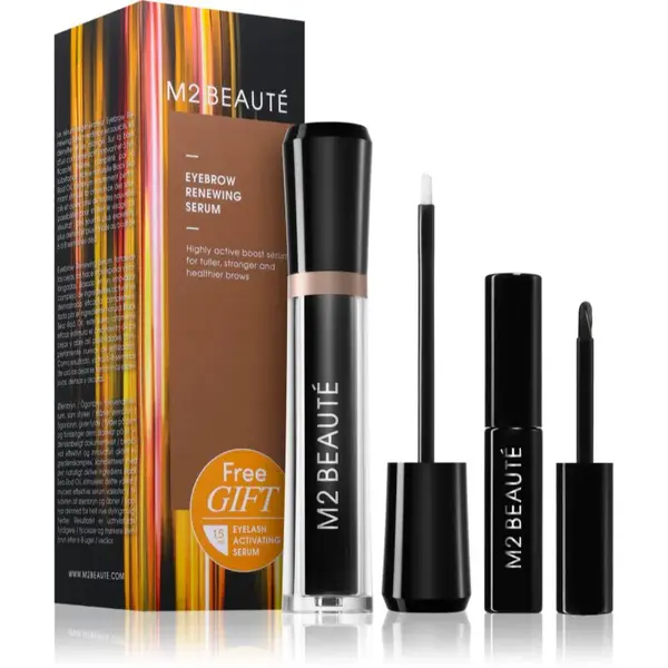M2 Beauté Eyebrow Renewing Serum dárková sada