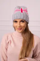 Kesi Dámská čepice Meghan K410 světle šedá