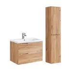 Petits-meubles KOUPELNOVÝ NÁBYTEK 80cm duben 2er-Set Dřevo