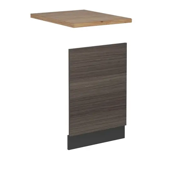 Vicco PŘEDNÍ PANEL R-Line Ušlechtilá šedá 45 cm , PD Dub