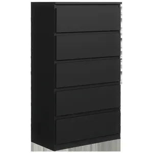 RAUMHIRSCH FURNITURE KOMODA černá 70/125/39