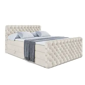 ALTDECOR POSTEL boxspring BOXI8-Z KING – 140x200 – H3/H4 – krémová