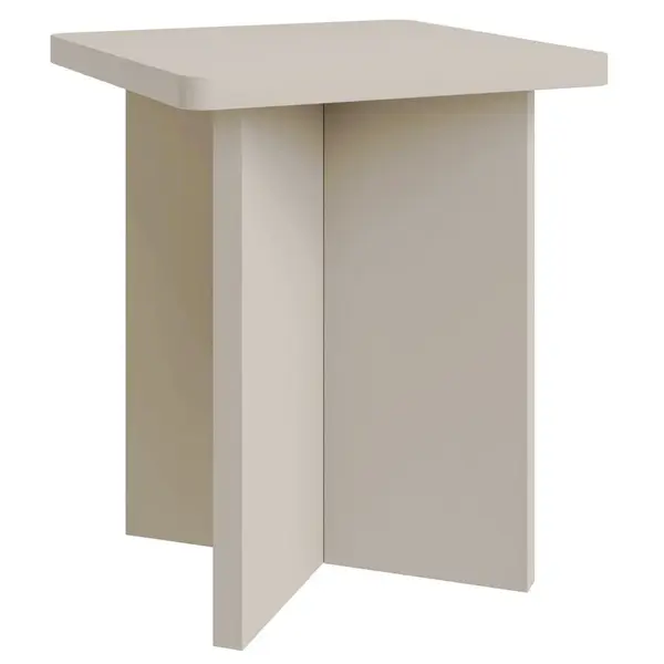 Selsey KONFERENČNÍ stolek Qubeo Kašmírově šedá 42 cm