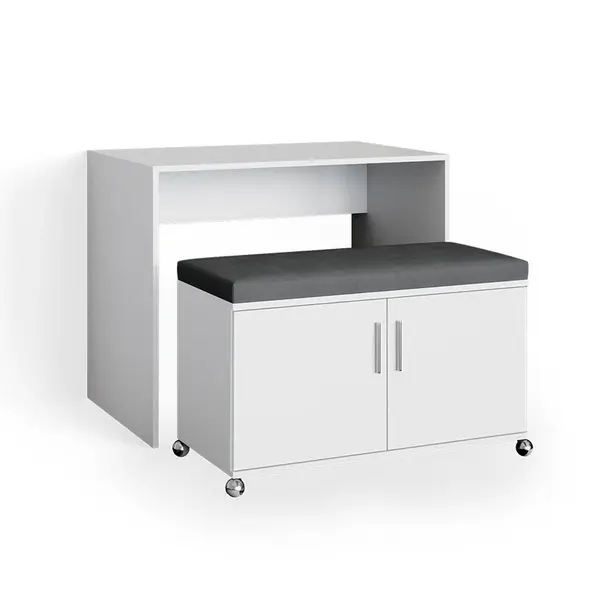 Vicco STŮL Flona Bílá 93.2 cm