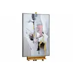 KUNSTLOFT RUČNĚ MALOVANÝ AKRYLOVÝ OBRAZ BÍLÝ, 83/123 CM