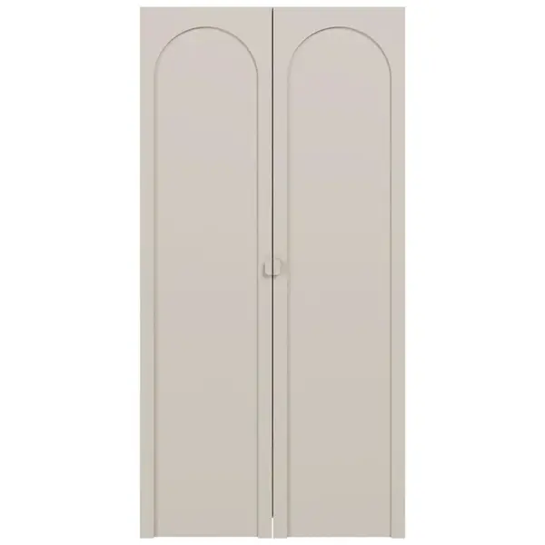Selsey ŠATNÍ skříň Arkadia kašmírově šedá, 2dveřová, 100 cm