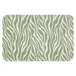 OnlyWow WC PŘEDLOŽKA Zebra - Motiv - zelená 60x40 cm