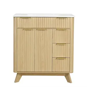 FLIEKS KOUPELNOVÁ SKŘÍŇKA, vlnitý design, 81 cm