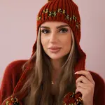 Dámská kšiltovka s dlouhými ušima Nadia K321 foxy