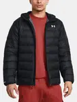Pánská bunda Under Armour LEGEND DOWN HOODED JACKET-BLK - Pánské