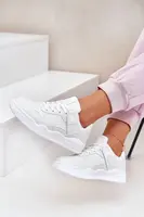 Boto Dámské Sportovní Boty Tenisky Z Eko Kůže Bílé Telisiria