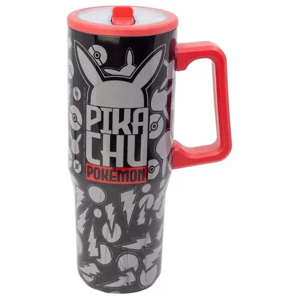 Pokémon Termohrnek se slámkou a uchem 920 ml