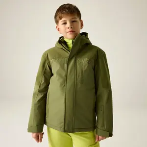 Dětská lyžařská bunda dare2b chill khaki 164