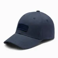 Ombre Men's baseball cap with patch - navy blue