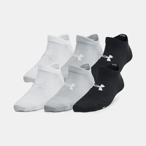 Dětské ponožky Under Armour UA Yth Essential No Show 6pk-BLK - unisex