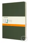 Moleskine - sada 3 zošitov (zelená väzba)