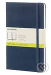 Moleskine - modrý zápisník