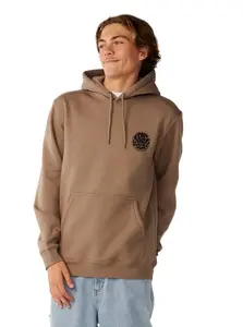 Rip curl pánská mikina Wetsuit Icon Walnut | Hnědá | Velikost M