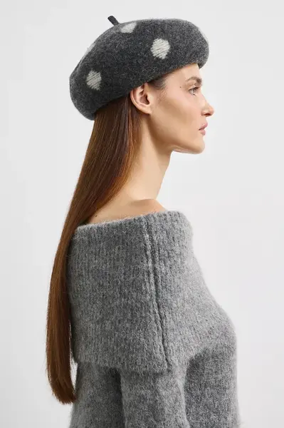 Medicine  baret dámský vlněný