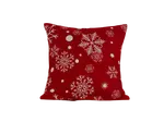 Obliečka na vankúš z mikrovlákna SNOWFALL 45x45 cm, červená