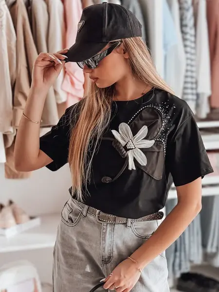 Dámské oversize triko s 3D efektem