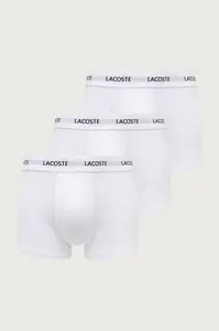 Lacoste  přiléhavé boxerky pánské bavlněné s elastanem 3-pack